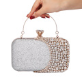 Dinner Bag European and American Ladies Handbag Diamond-studded Banquet Clutch New Small Bag